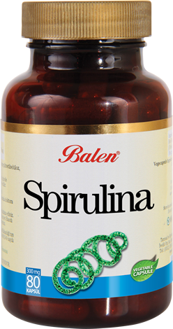 Spirulina (Mavi-Yeşil Alg) Kapsül Takviye Edici Gıda