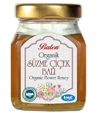 Organik Süzme Çiçek Balı 450 gr