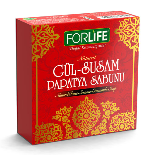 Gül-Susam-Papatyalı Doğal Sabun