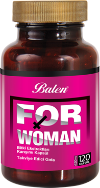 Forwomen Bitki Ekstraktları Karışımı Kapsül Takviye Edici Gıda